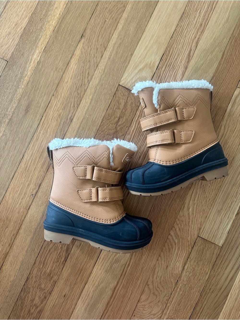 Cat & Jack Winter Boots with Faux-Fur Lining